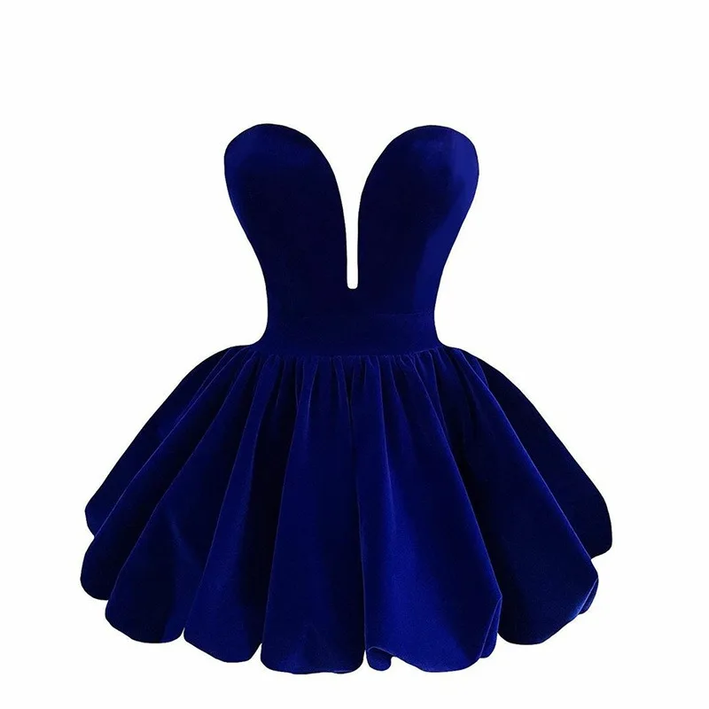 Sexy Evening Dress Fluffy Skirt