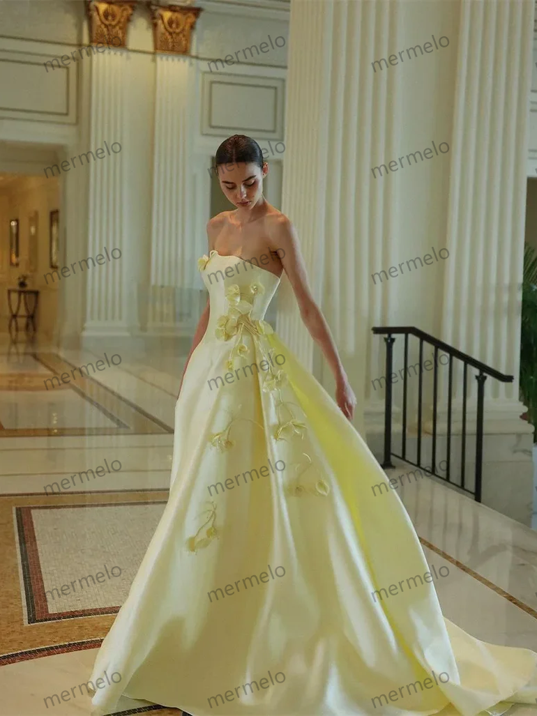 Evening Dress Formal Saudi Arabia Strapless A-line Floor Length Skirts Open Back Draped Sleeveless