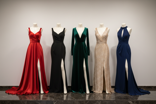 10 Daring High-Slit Dresses for Timeless Glamour