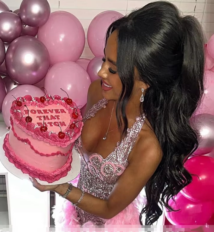 Pink Halter Short Prom Dress For Black Girls 2024 Beaded Crystal Birthday Party Gowns Feathers Mini Cocktail Robe Aso Ebi