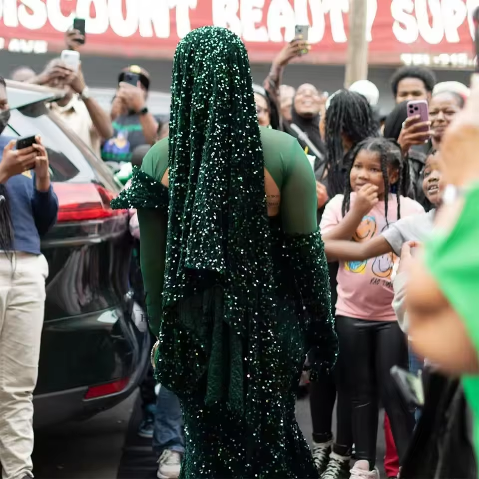 Customized Green Sequin Mermaid Prom Dresses 2025 Glitter Long Evening Party Gala Gown Black Girl Birthday Robes de soirée
