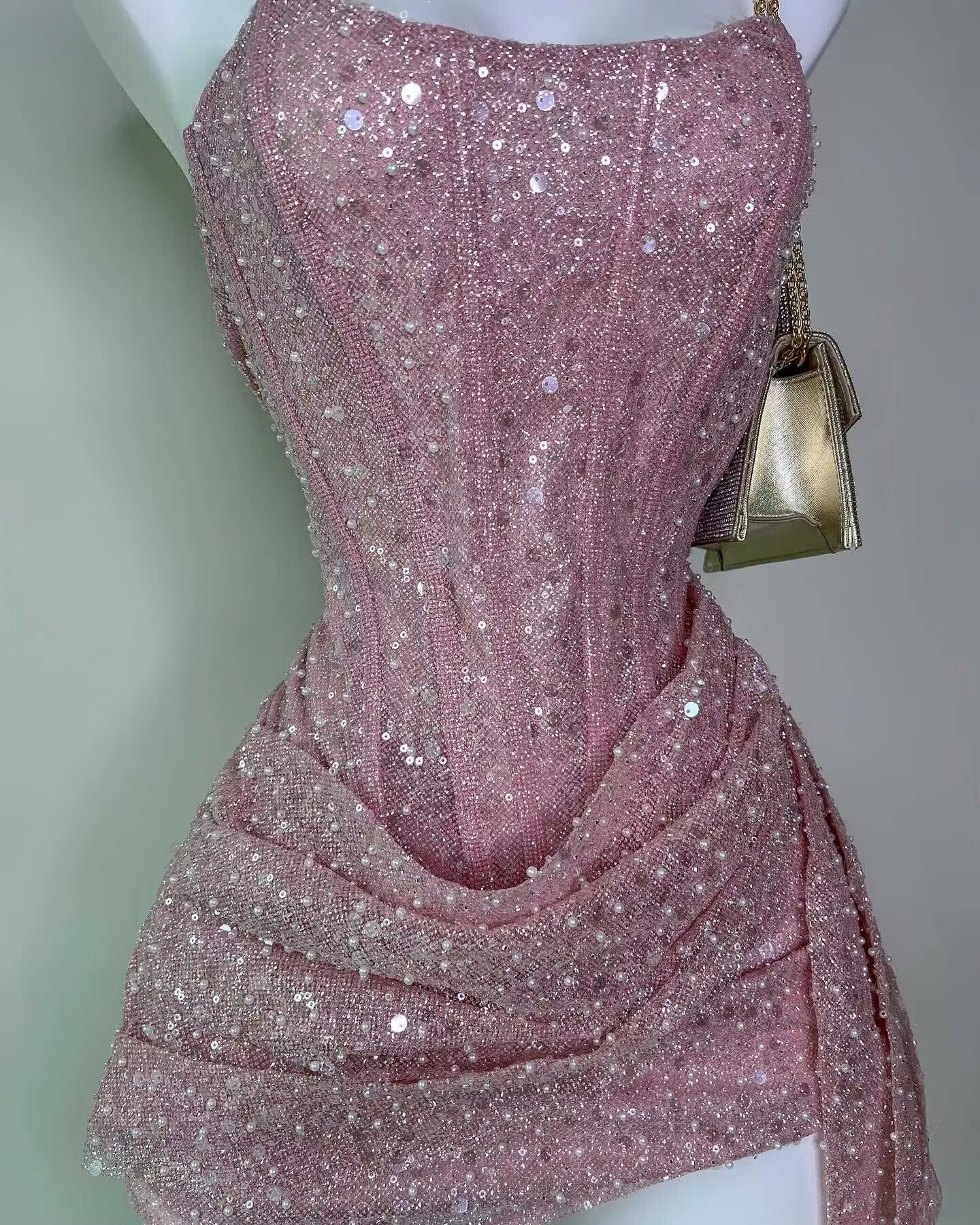 Cocktail Dress Luxury Sequin Women's Mini Dress Evening Short Dress Woman Party Dress Birthday Dress Customized New