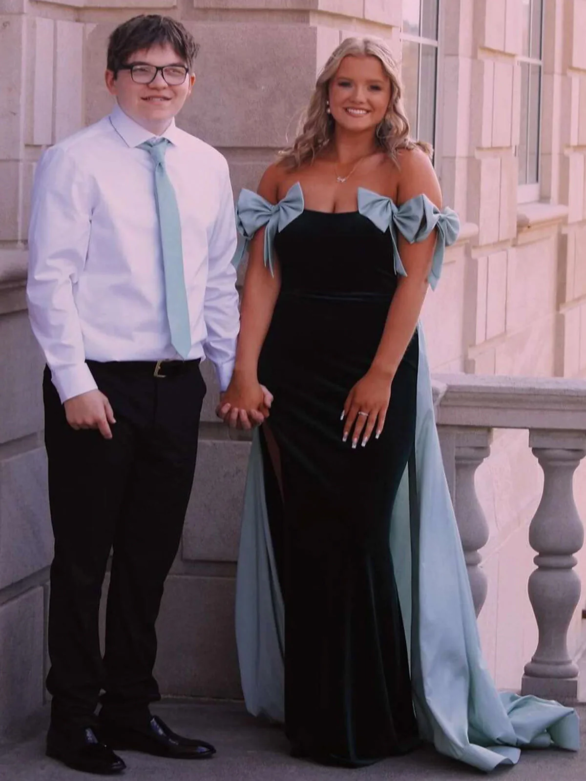 Off the Shoulder Pink Mermaid Long Prom Dresses, Pink Mermaid Long Formal Evening Dresses